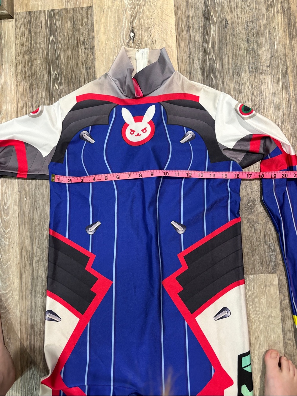 Overwatch D.Va Bodysuit Costume Cosplay - Picture 9 of 9